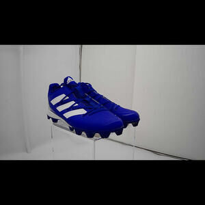 adidas Men's Afterburner 8 Baseball Shoes, Royal Blue/White, 13